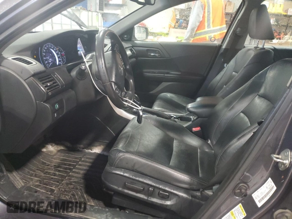 2013 Honda Accord Sdn EX-L with VIN 1HGCR2F84DA804623, listed as a Copart auction lot 53857715 with 291,696 mi miles and Salvage Title. Bid and sale history available at carsss.com. Image 7.