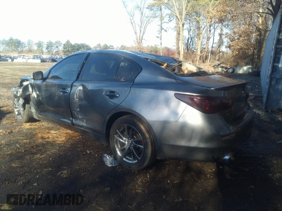 2015 Infiniti Q50 Premium with VIN JN1BV7AR5FM420227, listed as a IAAI auction lot 38428559 with 201,063 mi miles and . Bid and sale history available at DreamBid. Image 3.