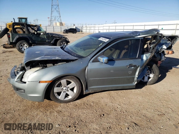 2006 Ford Fusion SE with VIN 3FAHP07Z26R225280, listed as a Copart auction lot 45645994 with Not Provided miles and Salvage Title. Bid and sale history available at DreamBid. Image 1.