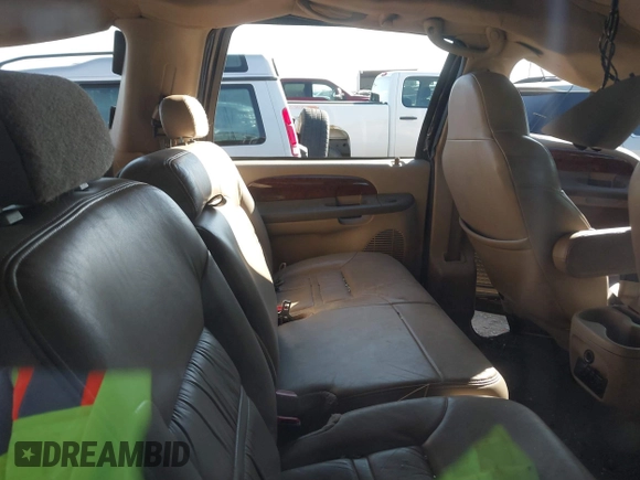 2001 Ford Excursion Limited с VIN 1FMNU43S11EB30853, выставлен на аукционе IAAI как лот 40811430 с пробегом 160 527 миль миль и . История ставок и продаж доступна на DreamBid. Изображение 8.