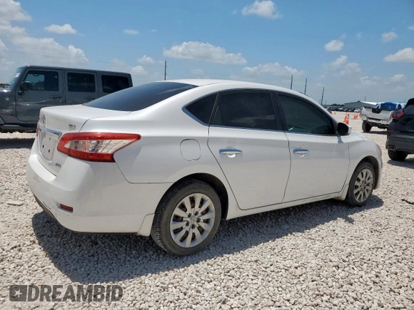 2014 Nissan Sentra SV with VIN 3N1AB7AP4EL650501, listed as a Copart auction lot 61806835 with 162,107 mi miles and Clean title. Bid and sale history available at DreamBid. Image 3.
