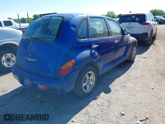 2004 Chrysler PT Cruiser with VIN 3C4FY48B44T235655, listed as a IAAI auction lot 42121947 with 128,527 mi miles. Bid and sale history available at carsss.com. Image 4.