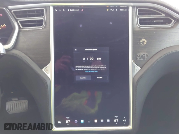 2014 Tesla Model S 60 with VIN 5YJSA1H16EFP32585, listed as a IAAI auction lot 42068925 with 119,561 mi miles and . Bid and sale history available at DreamBid. Image 18.