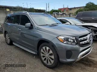 2017 Mercedes-Benz GLS with VIN 4JGDF6EE3HA900822, listed as a Copart auction lot 61080803 with 0 mi miles. Bid and sale history available at carsss.com. Image 4.