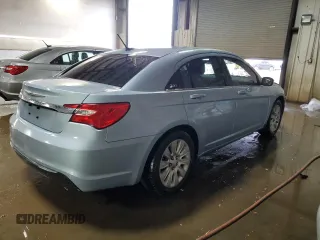 2014 Chrysler 200 LX with VIN 1C3CCBAG6EN164900, listed as a Copart auction lot 50705835 with 123,818 mi miles and Salvage Title. Bid and sale history available at carsss.com. Image 3.
