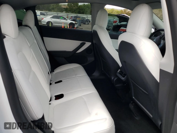 2022 Tesla Model Y Performance with VIN 7SAYGDEFXNF510418, listed as a Copart auction lot 51131465 with 16,263 mi miles and Salvage Title. Bid and sale history available at DreamBid. Image 11.