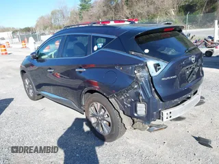 2015 Nissan Murano SV with VIN 5N1AZ2MH0FN270472, listed as a IAAI auction lot 41971525 with 167,410 mi miles. Bid and sale history available at carsss.com. Image 3.