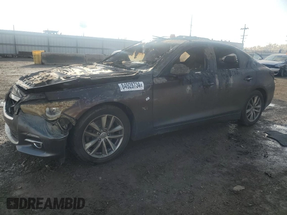 2017 Infiniti Q50 Premium with VIN JN1EV7ARXHM831042, listed as a Copart auction lot 55333025 with Not Provided miles and Clean Title. Bid and sale history available at DreamBid. Image 1.