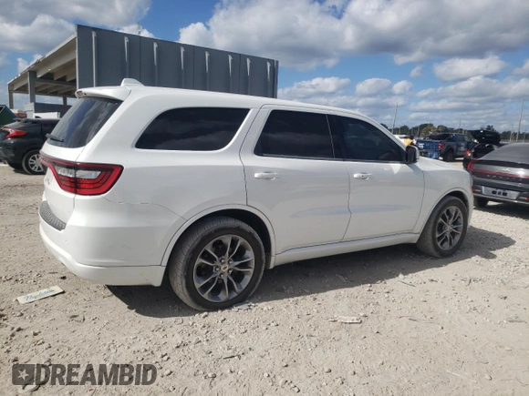 2020 Dodge Durango GT with VIN 1C4RDHDG3LC116300, listed as a Copart auction lot 82860624 with 150,738 mi miles and Non Repairable. Bid and sale history available at DreamBid. Image 3.