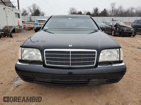 1998 Mercedes-Benz S-Class with VIN WDBGA43G8WA395509, listed as a Copart auction lot 44140625 with 0 mi miles and Clean Title. Bid and sale history available at carsss.com. Image 5.