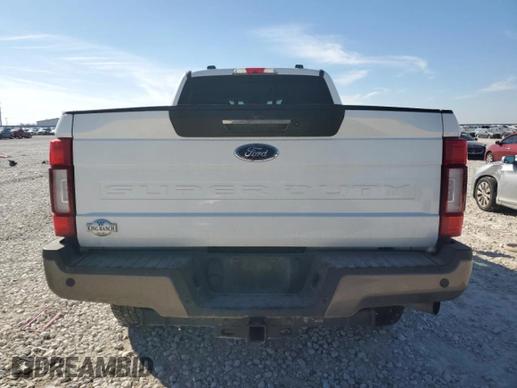 2021 Ford Super Duty F-250 SRW XL with VIN 1FT7W2BN8MEC26653, listed as a Copart auction lot 41825925 with 35,332 mi miles and Salvage Title. Bid and sale history available at carsss.com. Image 6.