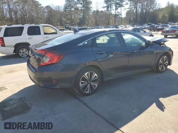 2016 Honda Civic EX-T with VIN 19XFC1F31GE024379, listed as a Copart auction lot 89160135 with 127,111 mi miles and Salvage title. Bid and sale history available at DreamBid. Image 3.
