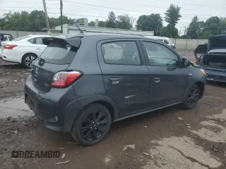 2024 Mitsubishi Mirage Black Edition z VIN ML32AWHJ3RH012246, wystawiony jako Copart lot #59327875 z przebiegiem 14 677 mil mil oraz Szkoda całkowita • Salvage title. Historia ofert i sprzedaży dostępna na DreamBid. Obrazek 3.