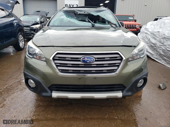 2017 Subaru Outback Touring with VIN 4S4BSETC9H3332319, listed as a Copart auction lot 46650955 with 114,845 mi miles and Salvage Title. Bid and sale history available at carsss.com. Image 5.