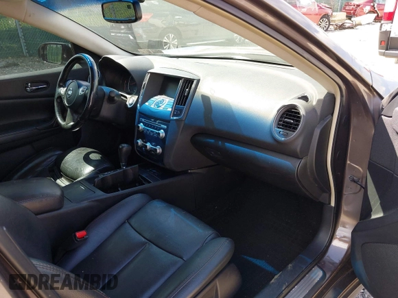 2012 Nissan Maxima SV with VIN 1N4AA5AP4CC828202, listed as a IAAI auction lot 42668292 with 153,030 mi miles and . Bid and sale history available at DreamBid. Image 5.