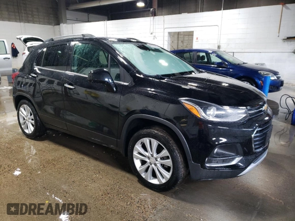 2018 Chevrolet Trax Premier with VIN 3GNCJRSB3JL207913, listed as a Copart auction lot 48012945 with 67,179 mi miles and Salvage Title. Bid and sale history available at carsss.com. Image 4.