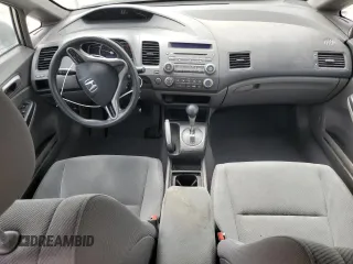 2011 Honda Civic LX with VIN 2HGFA1F59BH309708, listed as a Copart auction lot 53485515 with 215,954 mi miles and Salvage Title. Bid and sale history available at DreamBid. Image 8.