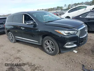2017 Infiniti QX60 with VIN 5N1DL0MM2HC513262, listed as a IAAI auction lot 42016988 with 96,233 mi miles and . Bid and sale history available at DreamBid. Image 1.