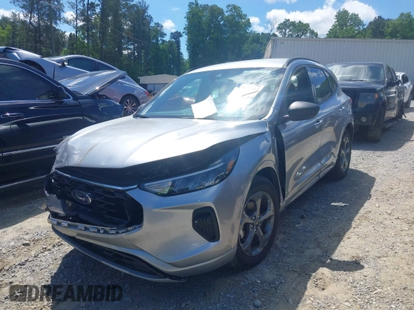 2024 Ford Escape ST-Line with VIN 1FMCU0MNXRUA44743, listed as a IAAI auction lot 42171704 with 22,185 mi miles and . Bid and sale history available at DreamBid. Image 2.