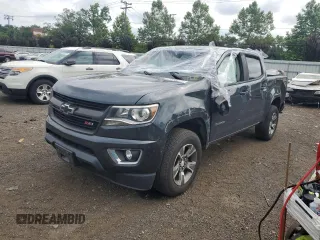 2017 Chevrolet Colorado 4WD Z71 with VIN 1GCGTDEN5H1236652, listed as a Copart auction lot 63488275 with 60,594 mi miles and Salvage title. Bid and sale history available at DreamBid. Image 1.