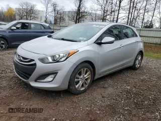 2013 Hyundai Elantra GT with VIN KMHD35LEXDU061377, listed as a Copart auction lot 79476674 with 123,503 mi miles and Salvage Title. Bid and sale history available at carsss.com. Image 1.