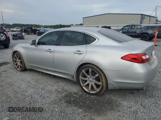 2012 Infiniti M37 with VIN JN1BY1AP4CM330968, listed as a Copart auction lot 74670564 with 0 mi miles and Salvage Title. Bid and sale history available at carsss.com. Image 2.