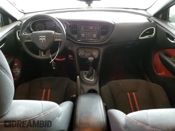 2013 Dodge Dart Rallye with VIN 1C3CDFBH3DD150727, listed as a Copart auction lot 50791865 with Not Provided miles and Salvage Title. Bid and sale history available at carsss.com. Image 8.