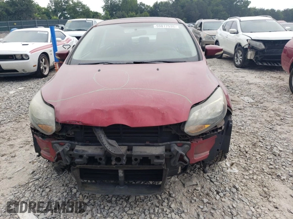 2014 Ford Focus Titanium with VIN 1FADP3N29EL422689, listed as a Copart auction lot 59817535 with 105,515 mi miles and Salvage title. Bid and sale history available at DreamBid. Image 5.