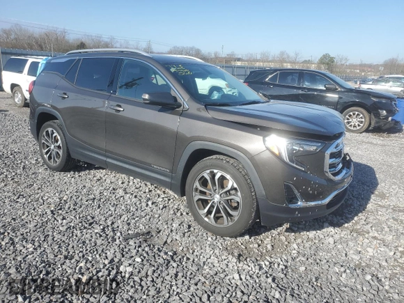 2019 GMC Terrain SLT with VIN 3GKALPEX6KL199253, listed as a Copart auction lot 45329885 with 59,557 mi miles and Salvage Title. Bid and sale history available at DreamBid. Image 4.