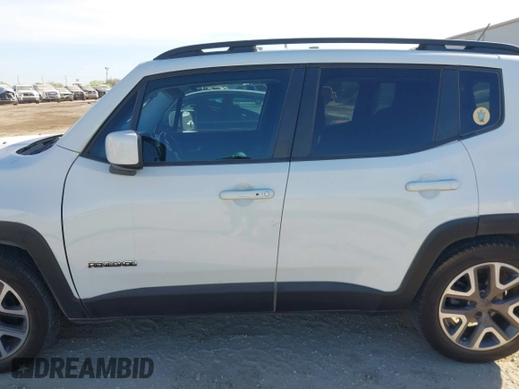 2015 Jeep Renegade Latitude with VIN ZACCJABT7FPC09665, listed as a IAAI auction lot 41801983 with 80,428 mi miles and . Bid and sale history available at DreamBid. Image 15.
