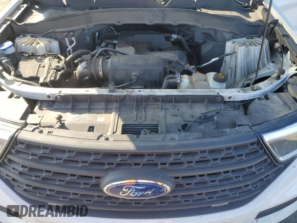 2020 Ford Explorer with VIN 1FMSK8BH9LGC66998, listed as a Copart auction lot 43738485 with 91,879 mi miles and Clean Title. Bid and sale history available at carsss.com. Image 12.