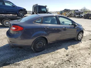 2012 Ford Fiesta SE with VIN 3FADP4BJ7CM157588, listed as a Copart auction lot 52411945 with 124,989 mi miles and Salvage Title. Bid and sale history available at carsss.com. Image 3.