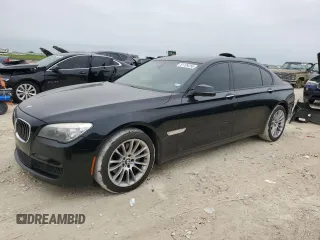 2013 BMW 7 Series 740Li xDrive с VIN WBAYF4C59DD281663, выставлен на аукционе Copart как лот 51124255 с пробегом 124 834 миль миль и Списание • Salvage title. История ставок и продаж доступна на DreamBid. Изображение 1.