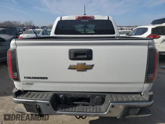 2016 Chevrolet Colorado 4WD WT with VIN 1GCGTBE38G1359637, listed as a Copart auction lot 85595214 with 96,827 mi miles and Salvage Title. Bid and sale history available at carsss.com. Image 6.