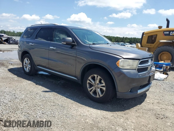 2013 Dodge Durango Crew with VIN 1C4SDJDT4DC696390, listed as a Copart auction lot 63608365 with 176,285 mi miles and Clean title. Bid and sale history available at DreamBid. Image 4.