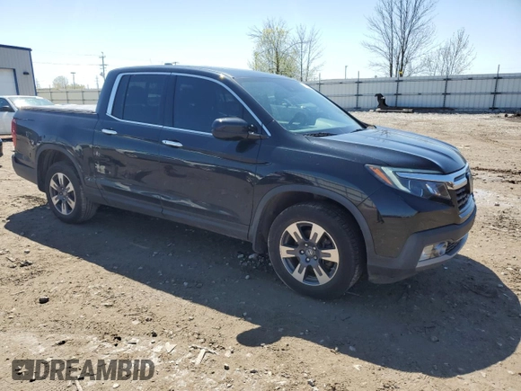 2018 Honda Ridgeline RTL-E with VIN 5FPYK3F76JB014174, listed as a Copart auction lot 52536524 with 95,822 mi miles and Clean title. Bid and sale history available at DreamBid. Image 4.