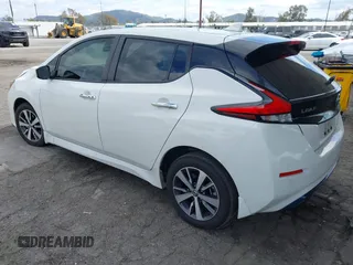 2022 Nissan LEAF S Plus with VIN 1N4BZ1BV9NC551228, listed as a IAAI auction lot 41936398 with 50,168 mi miles and . Bid and sale history available at DreamBid. Image 3.