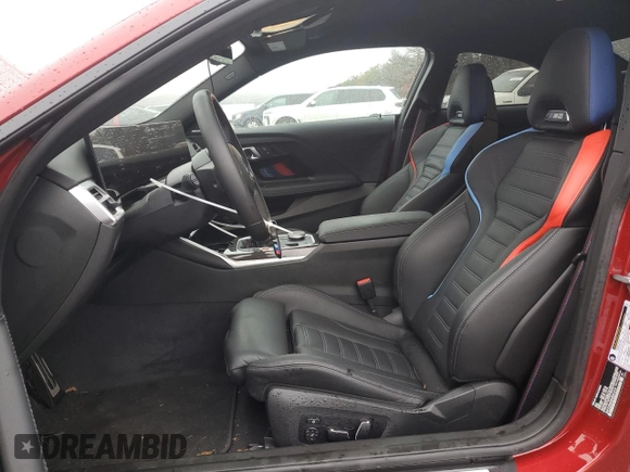 2025 BMW M2 with VIN 3MF23DM09S8E91515, listed as a Copart auction lot 84120994 with 2,568 mi miles and Salvage Title. Bid and sale history available at carsss.com. Image 7.