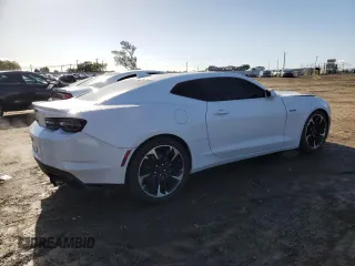 2023 Chevrolet Camaro LT1 with VIN 1G1FF1R71P0154430, listed as a Copart auction lot 44086135 with 13,368 mi miles and Salvage Title. Bid and sale history available at DreamBid. Image 3.