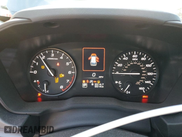 2024 Subaru Impreza with VIN JF1GUABC8R8345894, listed as a Copart auction lot 43810295 with 5,514 mi miles and Salvage Title. Bid and sale history available at carsss.com. Image 9.