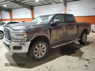 2019 Ram 2500 Laramie with VIN 3C6UR5FL1KG550867, listed as a Copart auction lot 83525534 with 78,055 mi miles and Salvage Title. Bid and sale history available at carsss.com. Image 1.