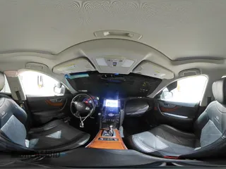 2014 Infiniti QX70 z VIN JN8CS1MW0EM411494, wystawiony jako Copart lot #55810625 z przebiegiem 94 258 mil mil oraz Szkoda całkowita • Salvage title. Historia ofert i sprzedaży dostępna na DreamBid. Obrazek 15.