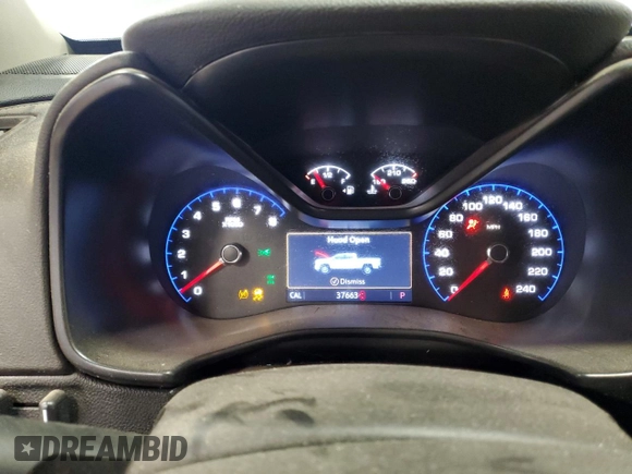 2021 GMC Canyon 4WD Denali with VIN 1GTG6EEN3M1129459, listed as a Copart auction lot 87618305 with 37,663 mi miles and Salvage Title. Bid and sale history available at carsss.com. Image 9.