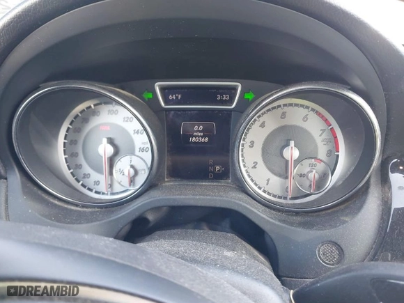 2015 Mercedes-Benz CLA-Class CLA 250 with VIN WDDSJ4EB0FN201454, listed as a IAAI auction lot 41983882 with 180,368 mi miles. Bid and sale history available at carsss.com. Image 7.