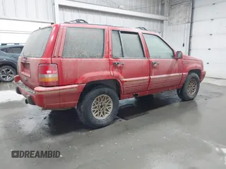 1994 Jeep Grand Cherokee Limited with VIN 1J4GZ78S3RC205224, listed as a IAAI auction lot 41830705 with 242,334 mi miles and . Bid and sale history available at DreamBid. Image 4.