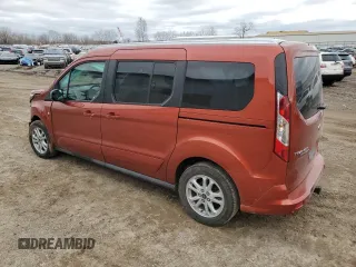 2022 Ford Transit Connect XLT with VIN NM0GE9F25N1509870, listed as a Copart auction lot 50624425 with 14,851 mi miles and Clean title. Bid and sale history available at DreamBid. Image 2.