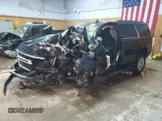 2019 Chevrolet Tahoe LT z VIN 1GNSKBKC3KR394136, wystawiony jako Copart lot #52787905 z przebiegiem Nie podano mil oraz Czysty tytuł • Clean title. Historia ofert i sprzedaży dostępna na DreamBid. Obrazek 1.