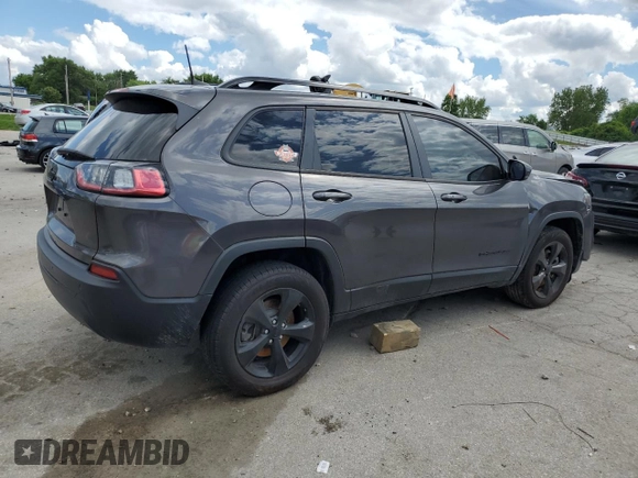 2021 Jeep Cherokee Altitude with VIN 1C4PJMLB9MD140093, listed as a Copart auction lot 58825095 with 79,896 mi miles and Salvage title. Bid and sale history available at DreamBid. Image 3.