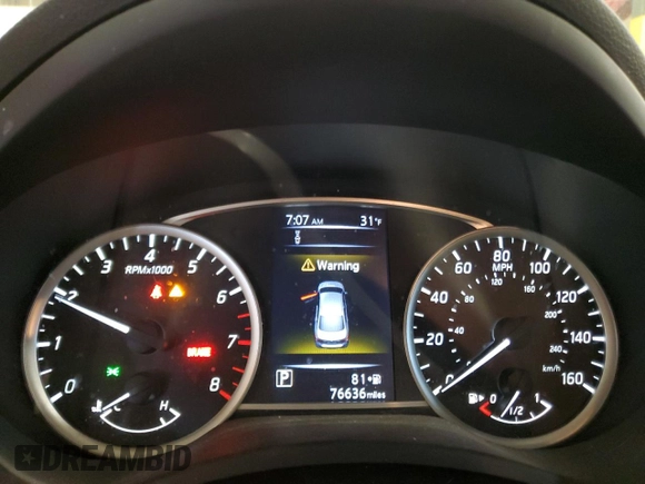 2018 Nissan Sentra S with VIN 3N1AB7AP7JY308537, listed as a Copart auction lot 52090275 with 76,636 mi miles and Clean Title. Bid and sale history available at DreamBid. Image 9.