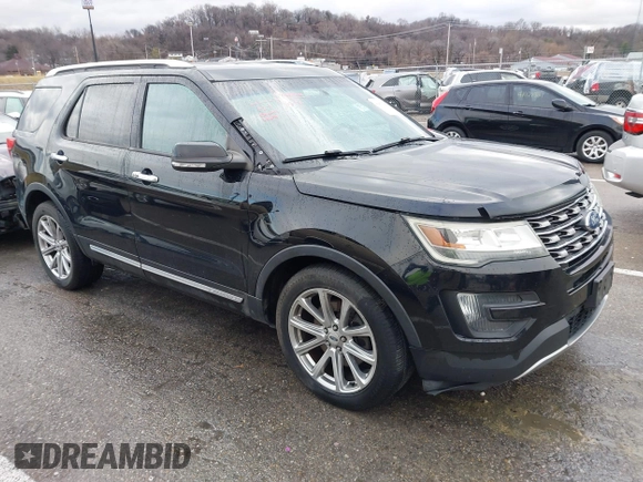 2016 Ford Explorer Limited with VIN 1FM5K7F89GGA48356, listed as a IAAI auction lot 41475364 with 265,086 mi miles and . Bid and sale history available at DreamBid. Image 1.